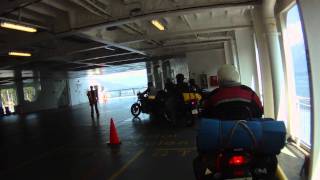 Up the ramp and onto the ferry for Nanaimo BC [upl. by Sargent]