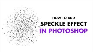 How to Add Stipple Effect in Photoshop  Simple Tutorial Stipple  Grain effect [upl. by Aniela]