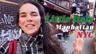 🇮🇹 I Speak ITALIAN in Little Italy New York City 🇺🇸 [upl. by Sarena]