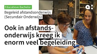 Educatieve Bachelor Secundair Onderwijs in begeleid afstandsonderwijs [upl. by Lerraj]