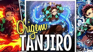 TANJIRO KAMADO ORIGEM HISTÓRIA E HABILIDADES Demon Slayer Kimetsu no Yaiba [upl. by Ydnem]