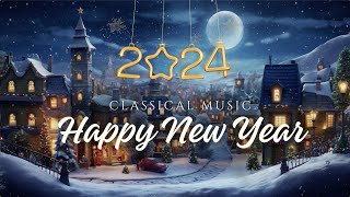 Happy New Year Classical 2024  A Classical Celebration for New Year 🥳 [upl. by Leirbma]