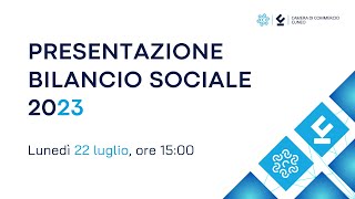 Presentazione bilancio sociale 2023 [upl. by Rozele]