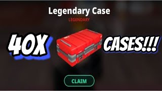 I Unboxed 40 Premium Cases In Murderers Vs Sheriff Duels 100000 Gems [upl. by Natka2]