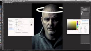 Photoshop  Heiligenschein erstellen [upl. by Yenahteb]