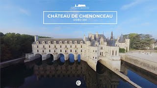 Château de Chenonceau  Vidéo 360 8k [upl. by Retha974]