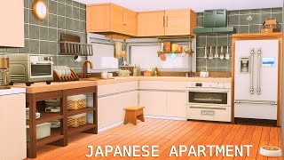 Cheap amp Cozy Japanese Apartment Pinecrest 404  NoCC  Sims 4  Stop Motion [upl. by Atel]