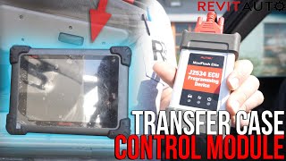 Transfer Case Control Module Programming Using the Autel MaxiSys  2004 Chevy Tahoe [upl. by Rednas442]