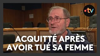 Bernard Pallot acquitté il était jugé pour avoir assassiné sa femme en fin de vie [upl. by Akisej]