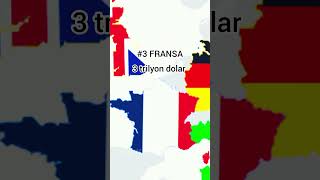 Avrupada En güçlü 5 ekonomik ülkeleri countryballs history countries europe map [upl. by Llenoj]