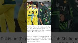 Pakistan Vs Australia 3rd ODIPak Vs Aus [upl. by Madora]