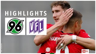 42  zwei Doppelpacks gegen Osnabrück  Highlights Hannover 96  VfL Osnabrück  Testspiel 202425 [upl. by Nolyaw812]