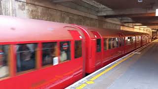 1938 Stock Tube Train Departing Uxbridge Station [upl. by Rafferty528]