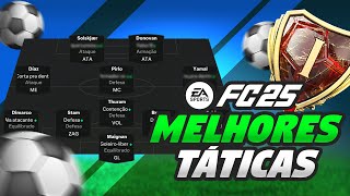 EA FC 25 AS MELHORES TÁTICAS DO META PÓS WL  ULTIMATE TEAM [upl. by Eenehs]