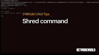 How to use the shred command [upl. by Eilah891]