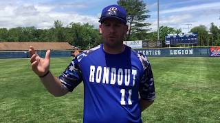 Rondout Valley baseball coach Paul Bogart [upl. by Nolasba]