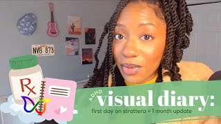 TRYING STRATTERA first day vlog  1 month update [upl. by Gisella]