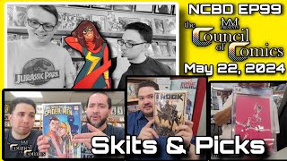 SKITS AND PICKS NEW COMIC BOOK DAY EPISODE 99 FOR MAY 22 2024 comicbooks ncbd comics [upl. by Eceer]