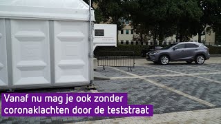 Ook als je geen coronaklachten hebt kun je nu een test laten doen [upl. by Eerihs]