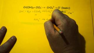 Balancing Redox Reactions Basic Conditions [upl. by Sclater311]