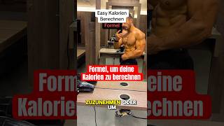 Kalorien berechnen Formel fy kalorien gym fypage fypシ゚viral viralvideo ￼ [upl. by Gnilyam]