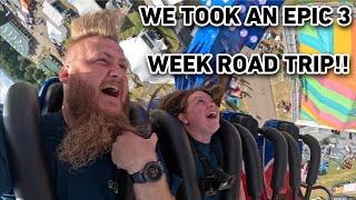 Our CRAZIEST Roller Coaster Road Trip  The Northeast Coaster Challenge [upl. by Airdnal635]