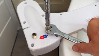 How to Install a Bidet with Hot Water Hibbent [upl. by Cathrin]