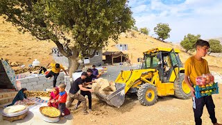 ☃️🫏Winter stable Construction for Our Goats and Animals [upl. by Suidualc]