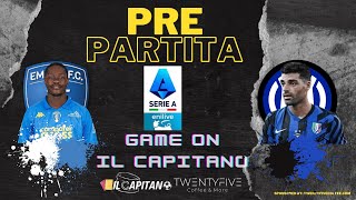 PRE EMPOLI VS INTER NAPOLI IN FUGA OCCORRE NON SBAGLIARE LUKEBAKIO AMORIM UTD BILANCIO OAKTREE [upl. by Ati]