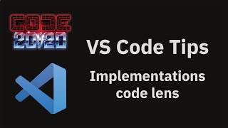 VS Code tips — The implementations code lens for TypeScript [upl. by Htebzil]