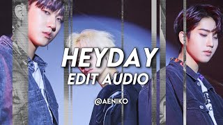 𓆩 HEYDAY  3Racha of Stray Kids version 1「edit audio」𓆪 [upl. by Reniar599]