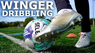 5 Essential Dribbling Drills  Winger Dribbling Training Session [upl. by Atyekram289]