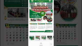 TEMPLATE CANVA KALENDER 2025 TINGGAL GANTI FOTO [upl. by Obed985]