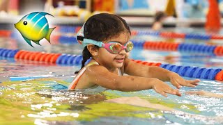 ABELLAS FIRST SWIM CLASS [upl. by Seigler]