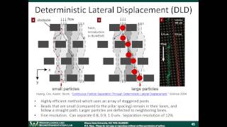 BioMEMS Module 7C  Molecular and Particle Separations Using Microfluidics [upl. by Tillo]