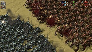 1000 SIEGE TANKS vs 1000 ULTRALISKS  StarCraft 2 MASSIVE Battle [upl. by Jesus]