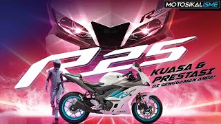 YAMAHA R25 NEW COLOR FOR 2024 [upl. by Gyasi]