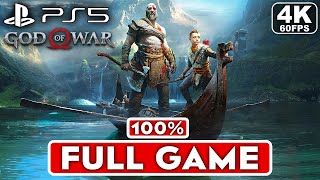 GOD OF WAR Gameplay Walkthrough Part 1 FULL GAME 4K 60FPS PS5  No Commentary [upl. by Genni]