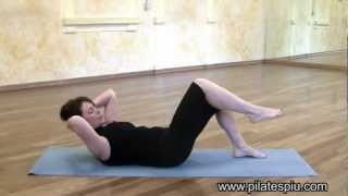 Esercizi Addominali Pilates  1  Riscaldamento [upl. by Alvira]