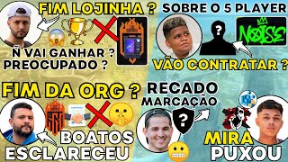 FIM da LOJINHA  MIRA MANOMAX PUXOU  MITO FALA do 5 PLAYER  TERRON ESCLARECE BOATOS  DOLLARS [upl. by Rorie138]