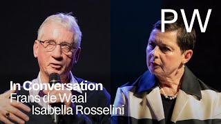 Primatologist Frans de Waal in Conversation with Isabella Rossellini [upl. by Chen730]