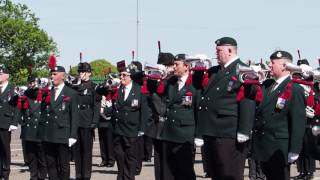 Shrewsbury Light Infantry reunion 2017 just the buglers [upl. by Friedrich]