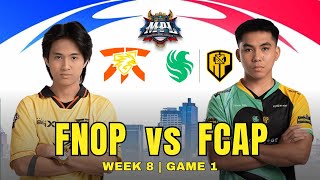 FNOP vs FCAP  MPL PH S14 REGULAR SEASON  WEEK 8  GAME 1 [upl. by Ahael]