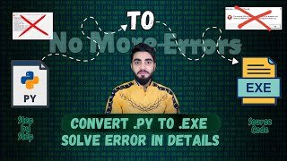 How to Convert py File To exe  How to Convert a Python Script into full application  Tutorials [upl. by Kedezihclem241]