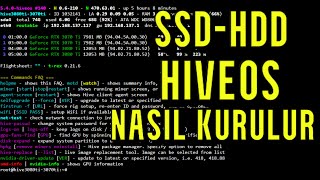 SSDHDDe Hiveos nasıl kurulur  Hiveos hesabı açılır  işçi nasıl eklenir [upl. by Erusaert]