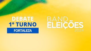 Eleições 2024 080824  Primeiro Debate entre candidatos a prefeitos de Fortaleza [upl. by Leanatan]