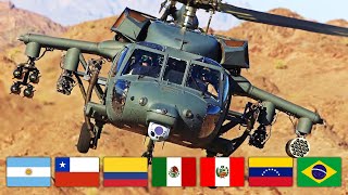 TODOS los Helicópteros Artillados y de Ataque de Latinoamérica  ¿Cuál es el Mejor [upl. by Allets]