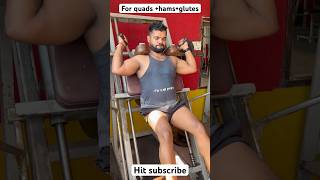 How to do hack squats legworkout legsworkout legexercise shorts [upl. by Brathwaite]