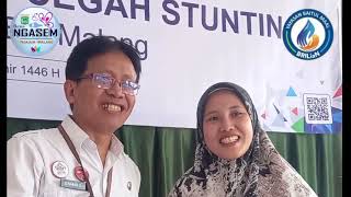 ybm brilian cegah stunting desa ngasem 2024 [upl. by Aitnohs367]