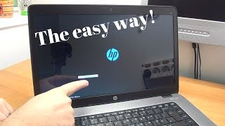 How to enter the BIOS on most HP EliteBook laptops  The easy way [upl. by Lhary]